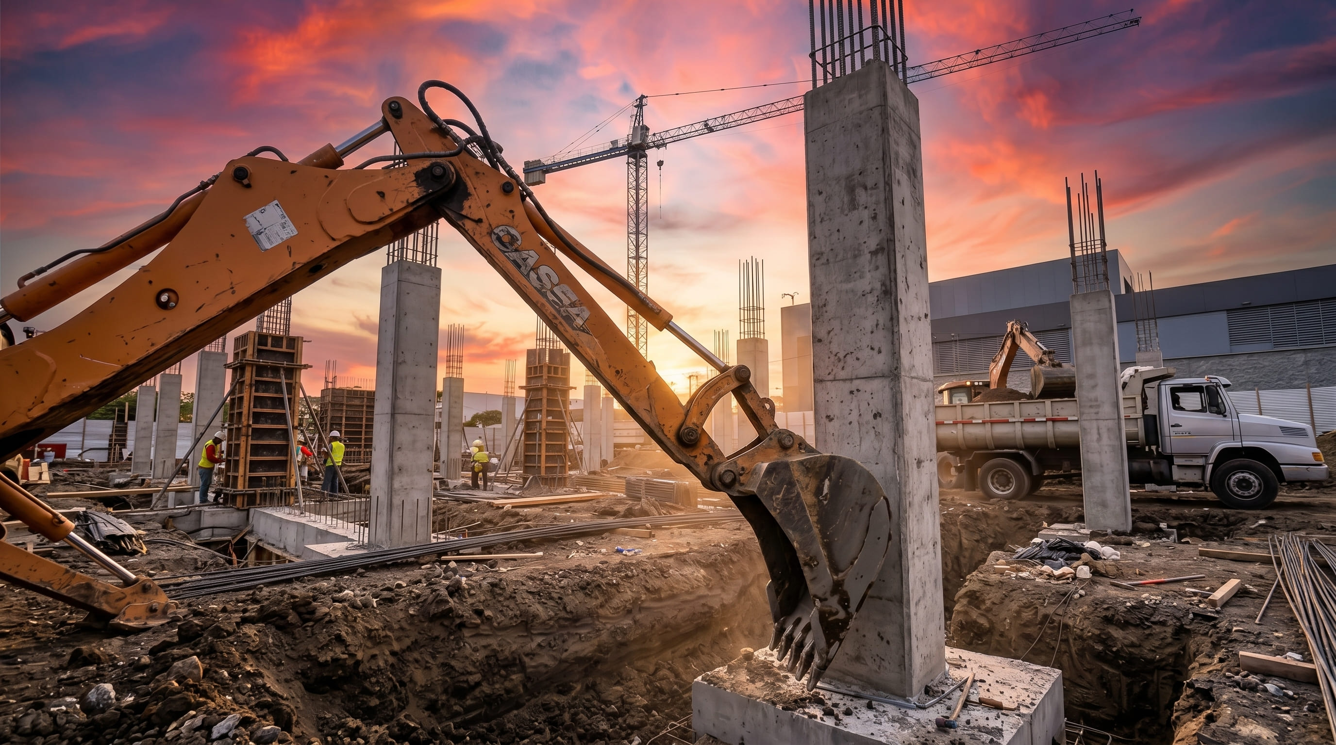 Construcción de obras civiles y estructurales en Colombia